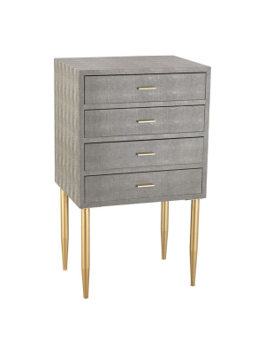 Candelabra Home Elm Point 4-drawer Chest