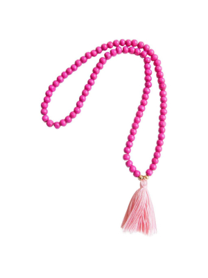 Cora Tassel Necklace (various Colors)