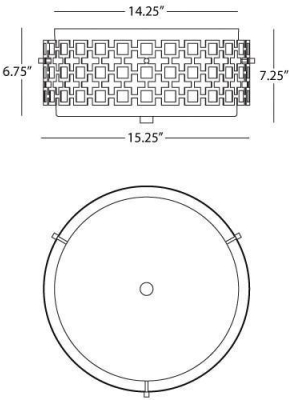 Parker Flushmount In Various Finishes