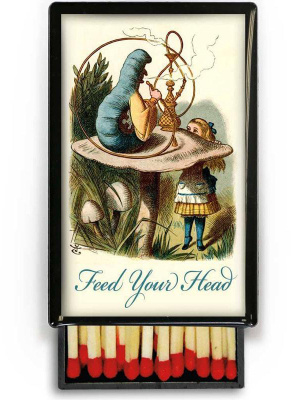 Small Slide Box Of Wooden Matches – Feed Your Head