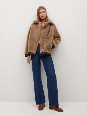 Faux Shearling Reversible Jacket