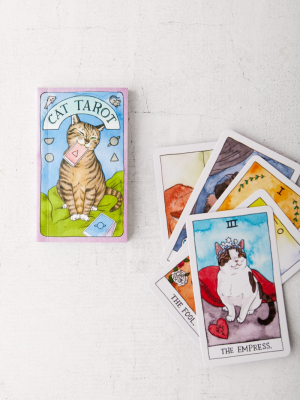 Cat Tarot: 78 Cards And Guidebook By Megan Lynn Kott