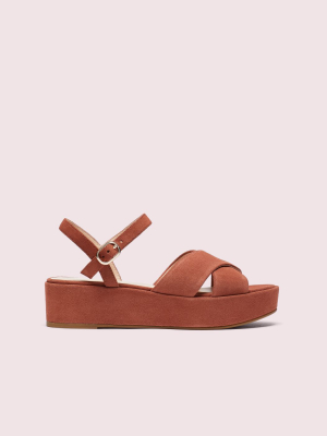 Bunton Suede Flatform Sandals