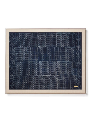 Indigo Vi - Sublime Framed Textile