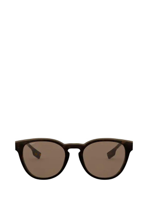 Burberry Eyewear Round Frame Sunglasses