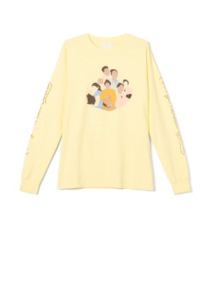 Every Mother Counts Unisex Long Sleeve Tee In Yellow
