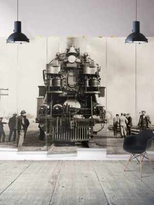 Rock Island Line Wall Mural From The Erstwhile Collection By Milton & King