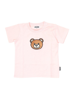 Moschino Kids Teddy Bear Patch T-shirt