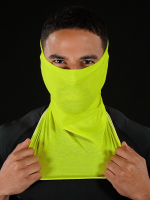 Solid Safety Yellow Neck Gaiter