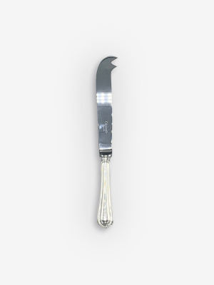 Spatours Cheese Knife In Silver Plate By Christofle