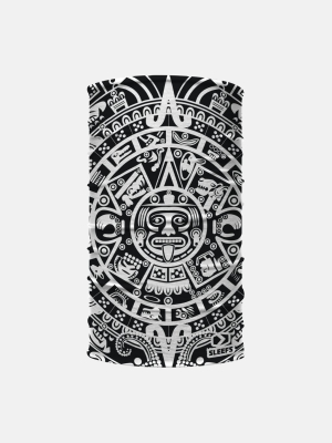 Black White Aztec Neck Gaiter