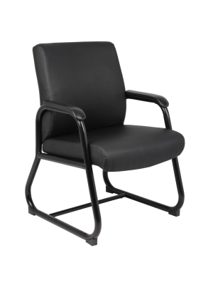 Guest Chair Heavy Duty Black - Boss Office Products