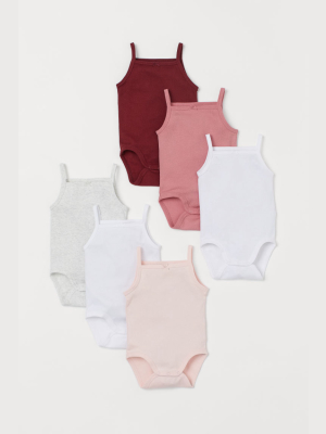 6-pack Sleeveless Bodysuits