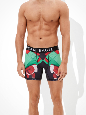 Aeo Santa Gift 6" Flex Boxer Brief