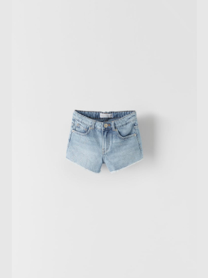 Star Denim Shorts