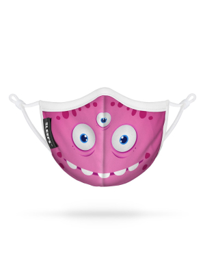 Terocu Pink Kids Face Mask With Nose Shape