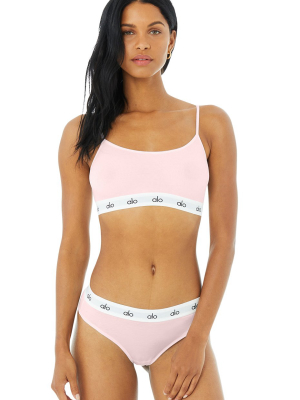 Icon Cami Bra - Powder Pink