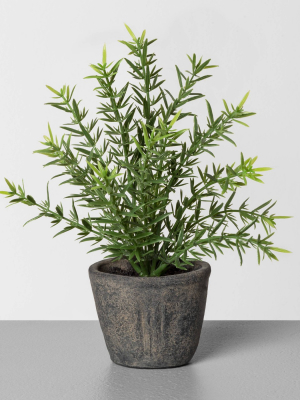 7.5" Faux Rosemary Potted Plant - Hearth & Hand™ With Magnolia