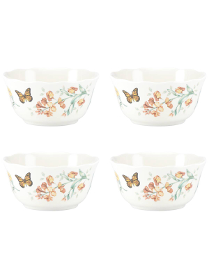 Butterfly Meadow Melamine 4-piece Bowl Set