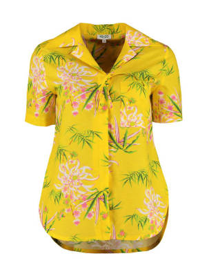 Kenzo Sea Lily Buttoned Shirt