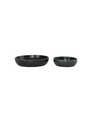 Black Soapstone Dish