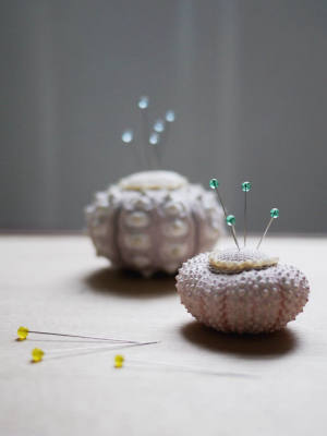 Sea Urchin Pincushion - Small (out Of Stock)