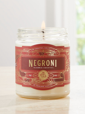 Rewined Negroni Cocktail Candle