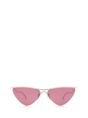 Balenciaga Eyewear Triangular Frame Sunglasses