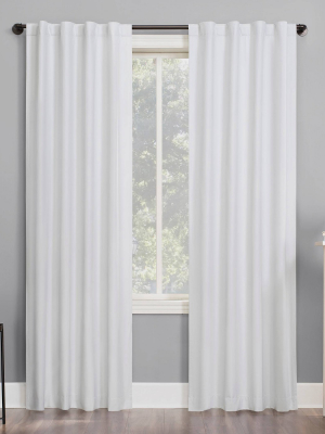 Cyrus Thermal Total Blackout Back Tab Curtain Panel - Sun Zero