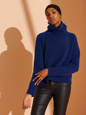 Super Lux Funnel Neck Jumper