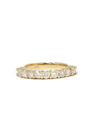 Pompeii3 1ct Diamond Wedding Ring 14k Yellow Gold Ring Band