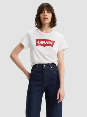 Levi's® Women's Perfect Short Sleeve Crewneck Logo T-shirt