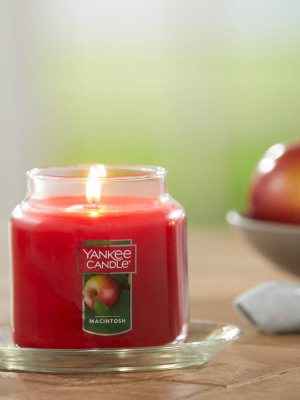 14.5oz Glass Jar Macintosh Candle - Yankee Candle