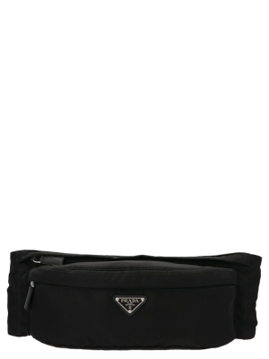 Prada Logo Plaque Belt Bag