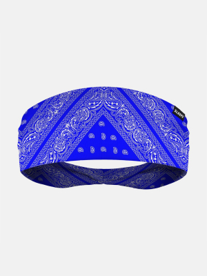 Blue Classic Bandana Headband