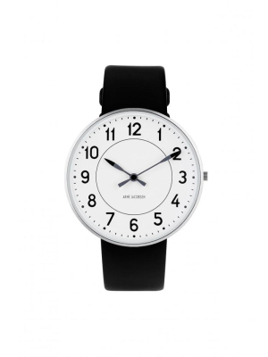 Arne Jacobsen Station 40mm Wrist Watch