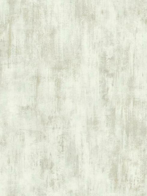 Concrete Patina Wallpaper In White And Neutrals By Antonina Vella For York Wallcoverings