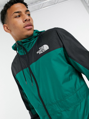 The North Face Himalayan Wind Shell Jacket In Green