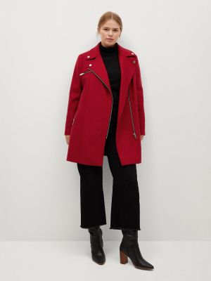 Lapels Wool Coat