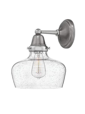 Academy Sconce English Nickel