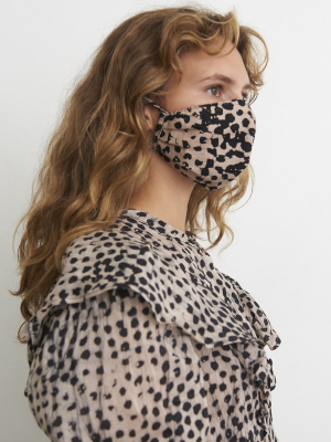 Cotton Face Mask In Snakebite