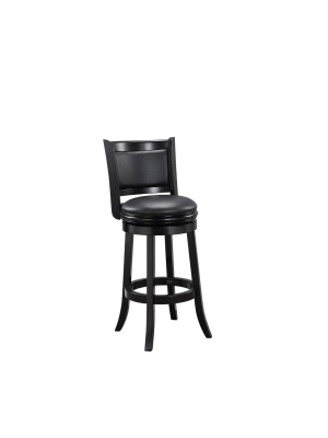 29" Augusta Swivel Barstool Wood - Boraam