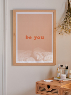 June Journal Be You Art Print