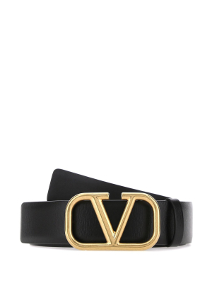 Valentino Vlogo Buckle Belt