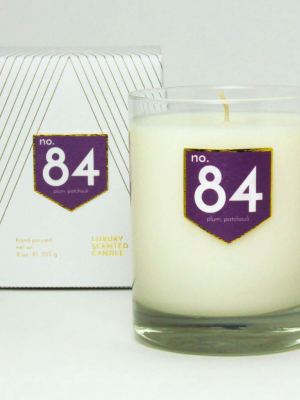 No. 84 Plum Patchouli Scented Soy Candle