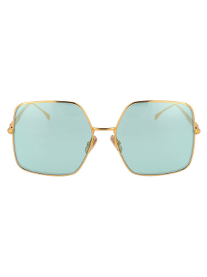 Fendi Eyewear Square Frame Sunglasses