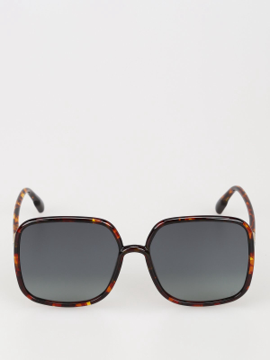 Dior Eyewear Square Oversize Sunglasses