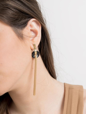 Snake Tail Earring-gold