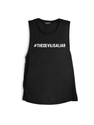 #thedevilisaliar [muscle Tank]