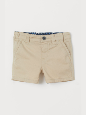 Cotton Chino Shorts